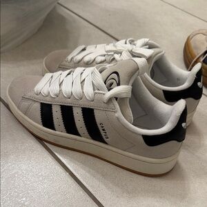 Adidas Campus Sneakers - Black, White, and Gray